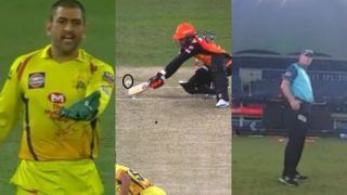 IPL 2020: फैंस का आरोप- धोनी के गुस्से को देखकर अंपायर ने बदला वाइड गेंद का फैसला